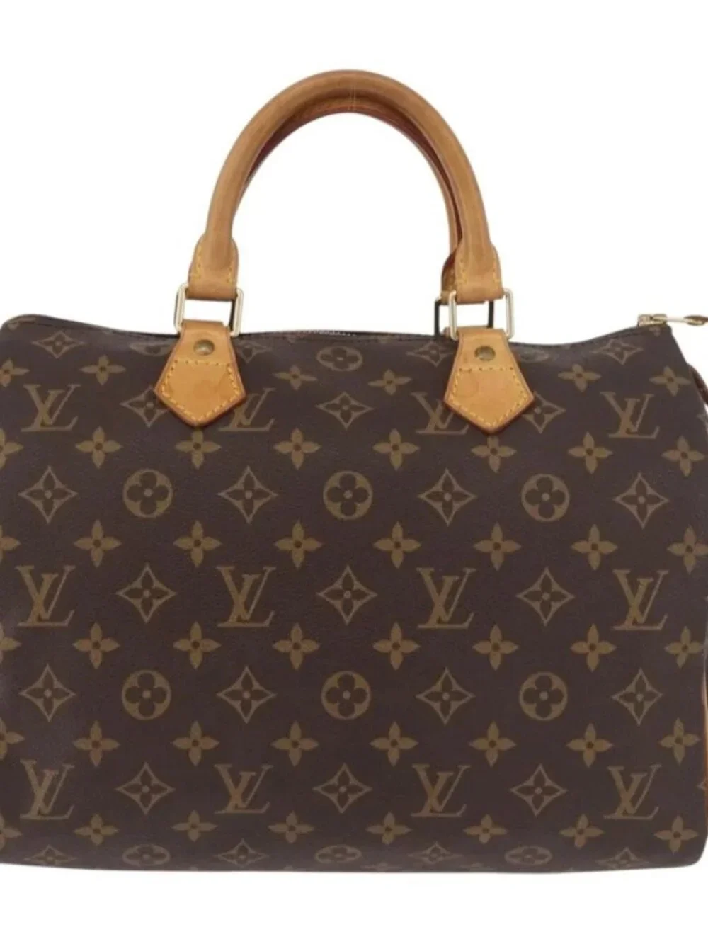 LOUIS VUITTON Monogram Speedy 30 Hand Bag M41526 LV Auth 187952A